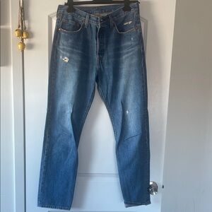 Levi's Women's Straight Leg Blue Jeans